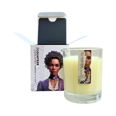 The Outrageous Peacock Countess Candle